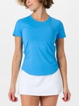 Sofibella Wms Electric Blue Icon SS Top Blue XL