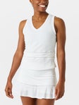 Sofibella Wms Tres Blanc V-Neck Tank White XS