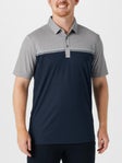 Travis Mathew Men's Coastline Cruiser Polo Grey S