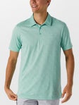 Travis Mathew Men Acropolis Polo Eggshell Blue XL