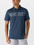 Travis Mathew Men's Good Acropolis Polo Indigo XXL