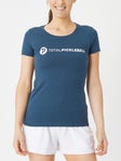 Total Pickleball Women's Logo T-Shirt Indigo L