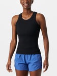 tasc Women's Core Microluxe Rib Tank Black L