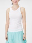 tasc Women's Spring MicroLuxe Rib Tank White XL
