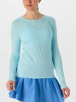 tasc Women's Summer Nola Long Sleeve Blue XS