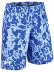 Under Armour Boy's Fall Woven Print Short Blue XS