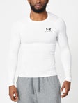 Under Armour Men's HeatGear Comp LS Top White L