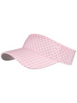 VimHue Women's Visor - Pink Gingham