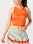 Yonex Women's Paris Crop Tank Orange L