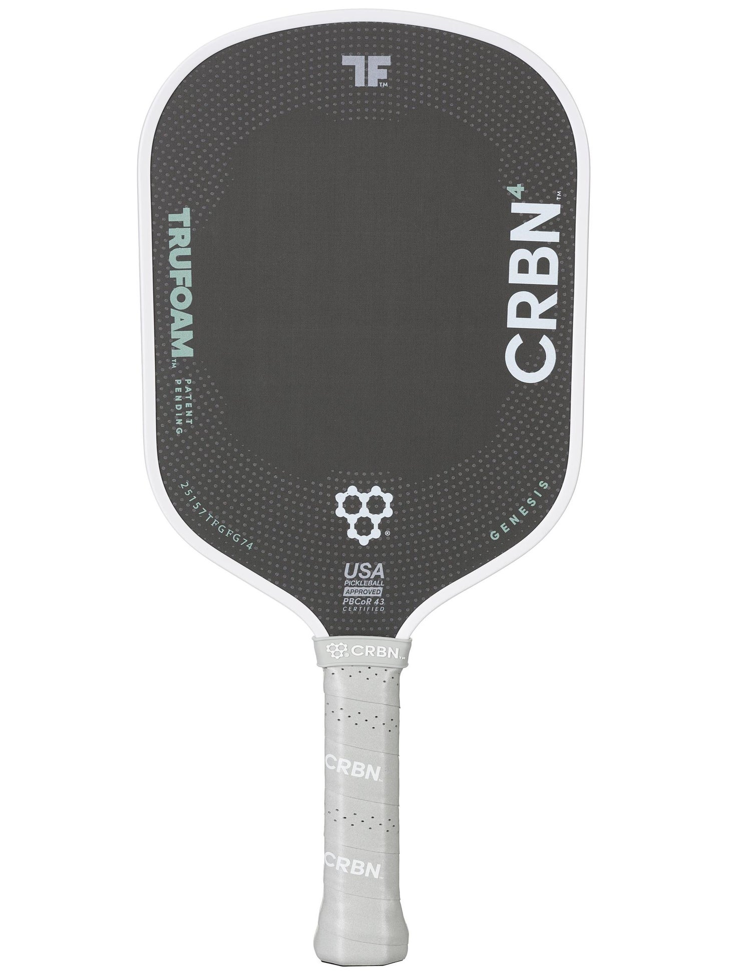 CRBN TruFoam Genesis 2 Square Pickleball Paddle 14mm main image 1