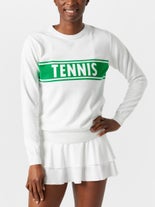 Ame & Lulu Women's Club Sport Sweater White M