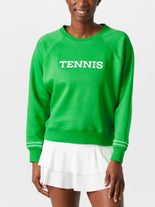 Ame & Lulu Women's Play All Sweatshirt Green M