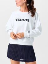Ame & Lulu Women's Play All Sweatshirt Wh/Navy S