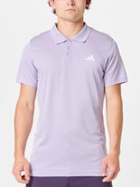 adidas Men's Fall Freelift Polo Powder Plum L