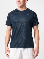 Asics Men's Fall Game Print Top Midnight XL