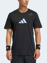 adidas Men's Spring Graphic Top Black XS