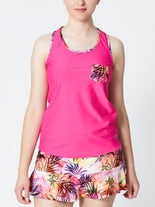 BlueFish Women's Exotic Lax Tank Pink XL