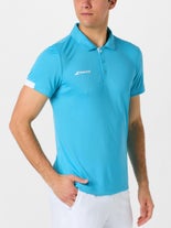 Babolat Men's Play Polo Cyan Blue S