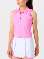Bobbe Wms Farah Rally Polo Tank Pink Sorbet XS