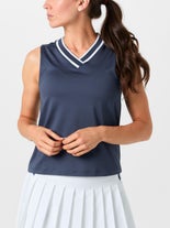 BOAST Women's V-Neck Tank Navy S