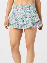 Bubble Women's Ruffle Skirt Animal S