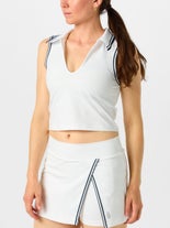 FP Movement Wms Forehand Sleeveless Polo White S