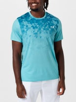 Grand Slam Men's Fall Geo Gradient Top Aqua L
