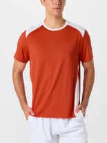 Grand Slam Men's Winter Colorblock Top Orange L
