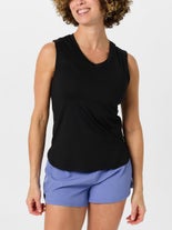 Head Women's Balanced V-Neck Tank Black S