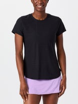 Head Women's Shadow Stripe Top Black L