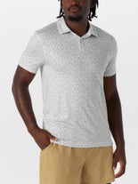 JOOLA Men's Summer Club Print Polo White XL
