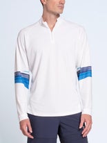 KSwiss Men's Voyager Quarter Zip Top White S