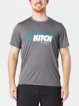 Kitch Royalty Pickleball Top Grey S
