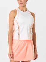 KSwiss Women's Peach Frost Inline Tank White XS