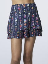 Lucky In Love Wms Love Pickleball Skirt Print L