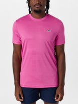 Lacoste Men's Sunshine Players Top Pink 6 (XL)