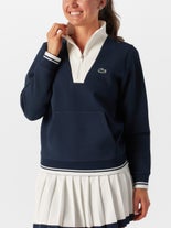Lacoste Wms Spring Heritage Pullover Navy 34 (2)