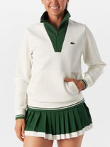 Lacoste Wms Spring Heritage Pullover White 40 (8)
