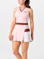 Mizuno Women's Summer Print Dress Pink XS