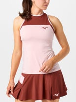 Mizuno Women's Summer Print Tank Pink XS