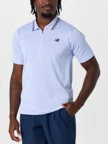 New Balance Men Melbourne Novelty Polo Lt Blue L