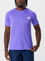 New Balance Men Melbourne Novelty Top Wh/Blue S