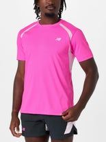 New Balance Men's Summer Novelty Top Pink XL