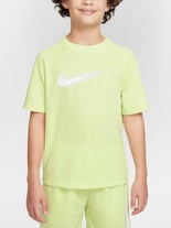 Nike Boy's Spring Swoosh Top Lemon XS