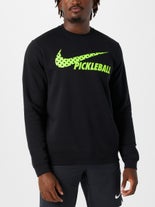 Nike Pickleball Club Fleece Crew Black S