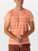 Nike Men's Summer Victory Print Top Coral S