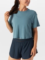 Nike Women's Summer One Relaxed Top Blue XS