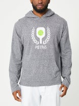 BK1/PB1965 Triblend Hoodie Dk Grey/Green S