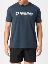 Pickleball Warehouse Large Logo T-Shirt Navy XXL