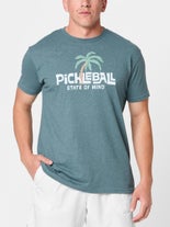 Pickleball Warehouse State Of Mind Shirt Blue XXL